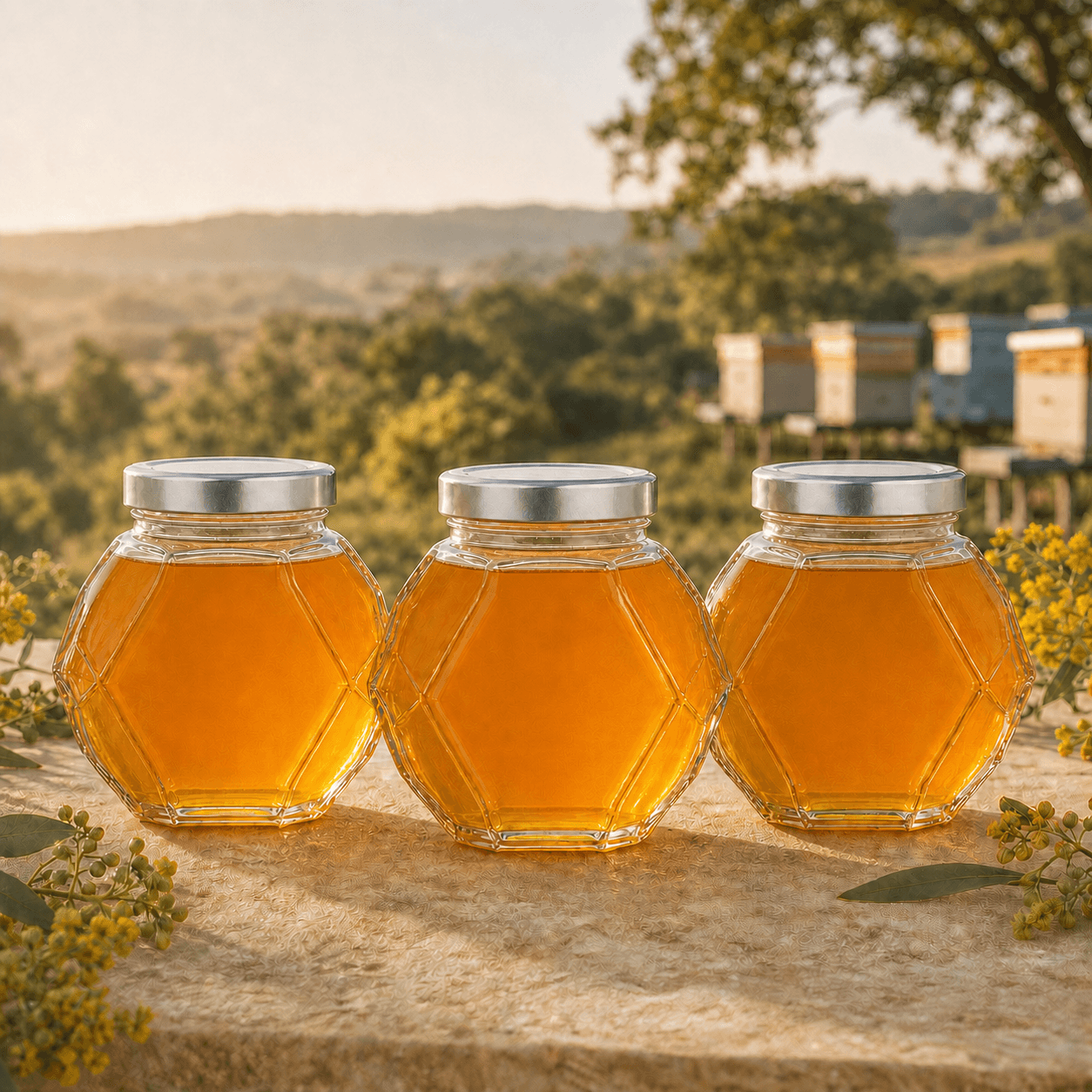 Raw Local Honey 500g jar